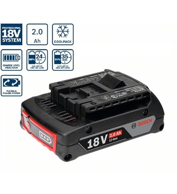   Bosch GBA 18V 2,0Ah Professional 1600Z0