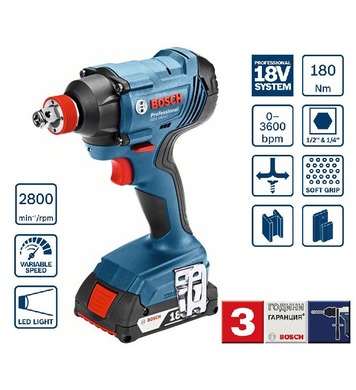    Bosch GDX 180-LI Professional 