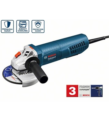  Bosch GWS 11-125 P AVH Professional 0601792202 - 1