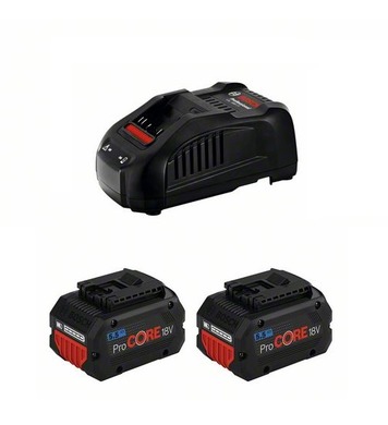   Bosch 2 x ProCORE 18V 5,5 Ah + GAL 1880 CV 