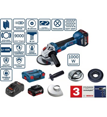   Bosch GWS 18V-10 Professional 06019J4