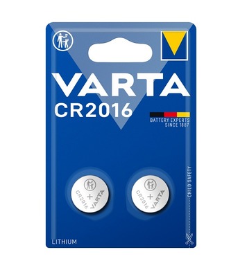 Бутонна литиева батерия Varta CR 2016 Electronics Lithium 3V