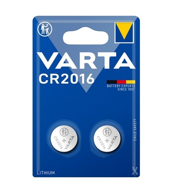    Varta CR 2016 Electronics Lithium 3V