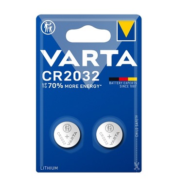 Бутонна литиева батерия Varta CR 2032 Electronics Lithium 3V