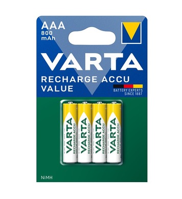 Акумулаторна батерия Varta Value Accu 800 mAh HR03 AAA, NiMH