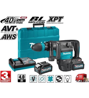   Makita HM001GM201 - 40V/2x4.0Ah Li-I