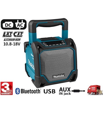  Makita DMR202 - 10.8-18V/AC Bluetooth/USB