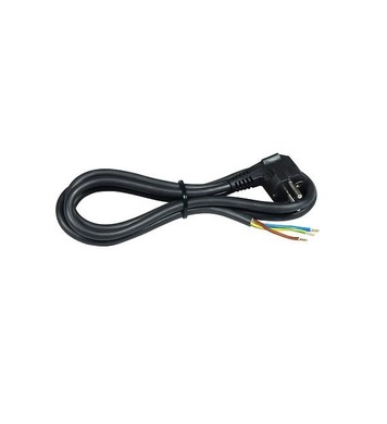 Захранващ кабел Commel C0515 - 16 A, 2 м, черен