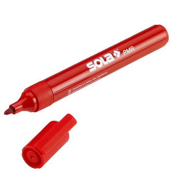 Зидарски маркер Sola PMR 66082120 - червен