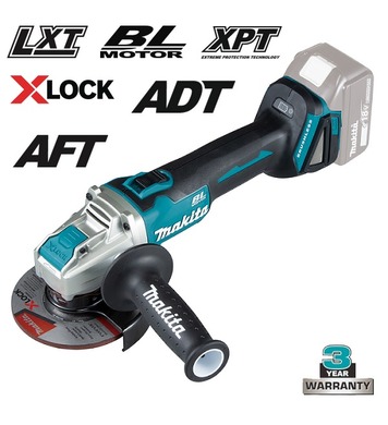   Makita DGA521ZX1 - 18 V Li-Ion  