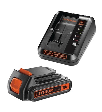 Стартов комплект батерия и зарядно Black&Decker BDC2A20-QW -