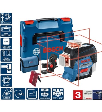    Bosch GLL 3-80 C 0601063R03 - 30, 