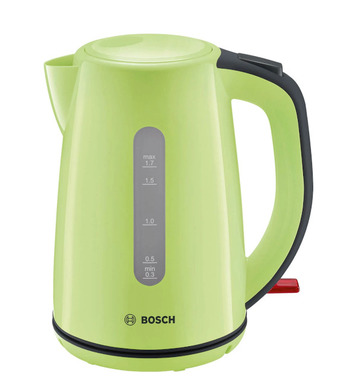 Кана за затопляне на вода Bosch TWK7506 Зелен чай/черно-сив	