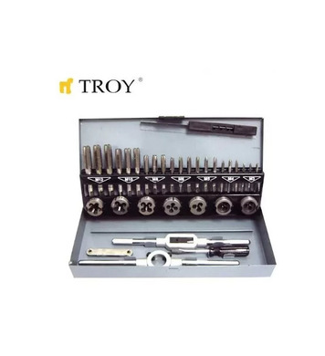 Комплект за нарязване на резби 32 части  Troy 36000 
