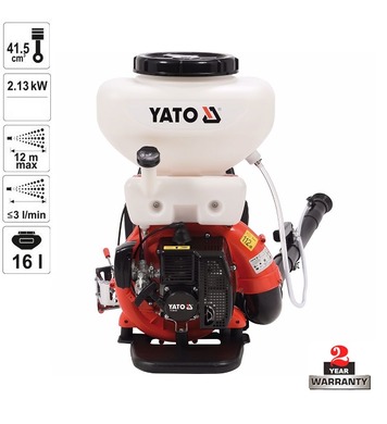 Бензинова моторна пръскачка YATO YT-85140 - 2.13kW, 16л