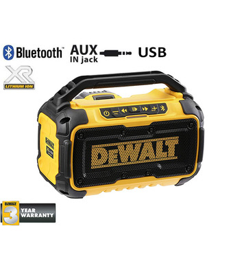 Bluetooth колонка DeWalt DCR011 - 10.8/12/14.4/18/54V Li-Ion