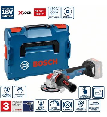   Bosch GWX 18V-10 SC Professional 0601