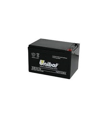 Акумулатор Unibat VRLA CB12-12 - 12V, 12.0Ah