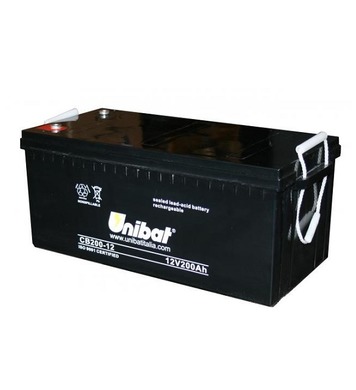  Unibat VRLA CB200-12 - 12V, 200.0Ah