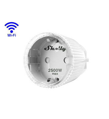 Смарт Wi-Fi адаптер за контакт Shelly Plug S 262061 - 12А