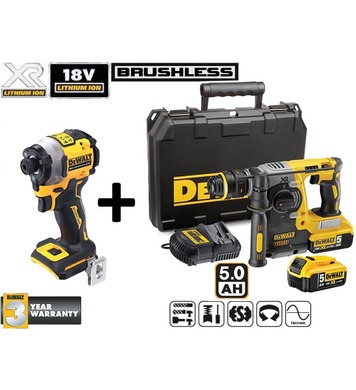   DeWalt DCH273P2 - 18V/5.0Ah + 