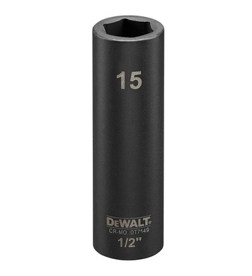Милиметрова вложка DeWalt DT7549-QZ - шестостен, ударна, 15м