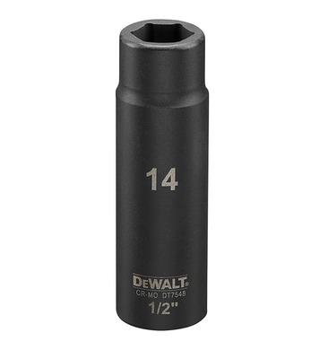 Милиметрова вложка DeWalt DT7548-QZ - шестостен, ударна, 14м