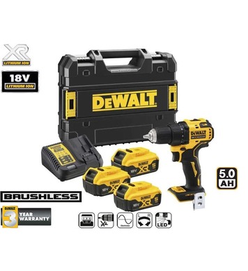   -  DeWalt DCD708P3T - 18V/3