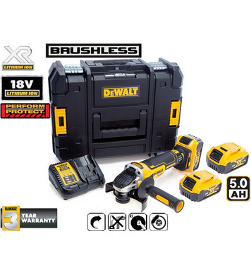   DeWalt DCG405P3 125 - 18V/35.0Ah L