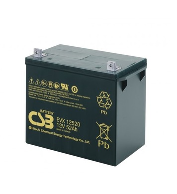  Vrla Csb EVX12520 - 12V/52Ah