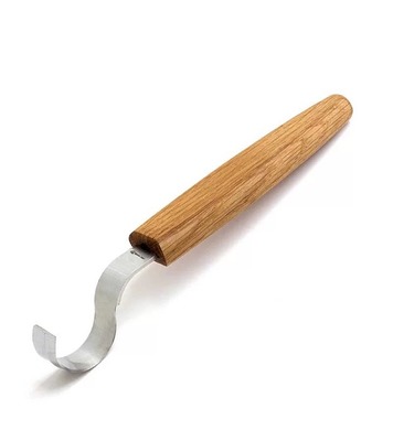 Извит нож за дърворезба Beaver Craft SK2  - 30мм, тип кука