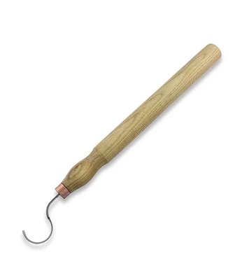 Извит нож за дърворезба Beaver Craft SK2 Long - 30мм, тип лъ