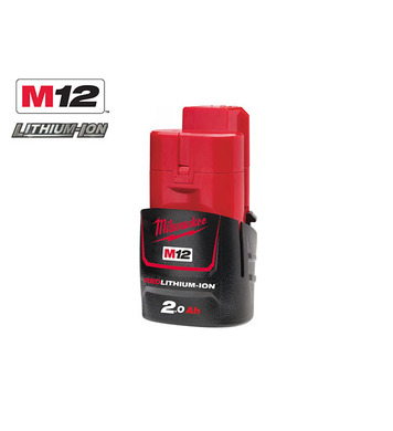 Акумулаторна батерия Milwaukee M12 B2 4932430064 - 12V/2.0Ah