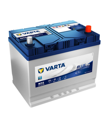 Стартерен акумулатор VARTA Blue Dynamic EFB JIS N72 57250107