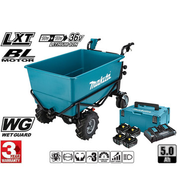   Makita DCU605Z 300 - 18+18V(36V) Li-I