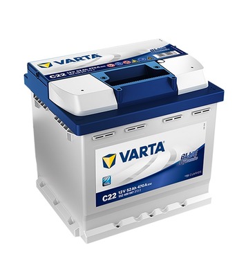 Стартерен акумулатор VARTA Blue Dynamic C22 552400047 - 52Ah
