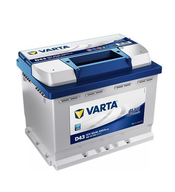 Стартерен акумулатор VARTA Blue Dynamic D43 560127054 - 60Ah