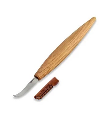 Нож за дърворезба Beaver Craft SK4S - 60мм, отворена крива