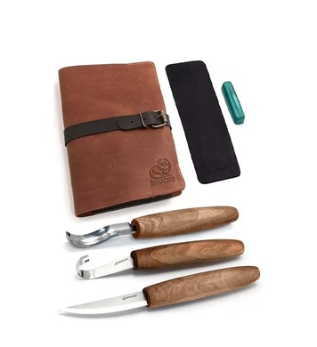 Комплект ножове за дърворезба Beaver Craft S14X - 5 части
