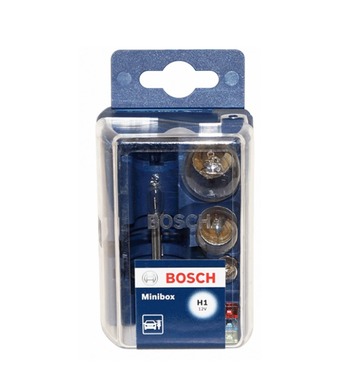 Комплект резервни крушки и бушони Bosch Minibox H1 198730110