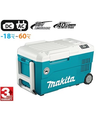 Акумулаторна охлаждаща/затопляща кутия Makita CW001GZ 20л - 