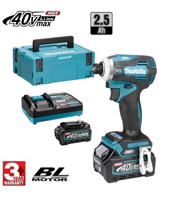    Makita XGT TD001GD201 - 40V 2x