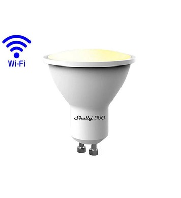 Светодиодна лампа GU10 Shelly Duo LED 4.8W 2700-6500K димиру