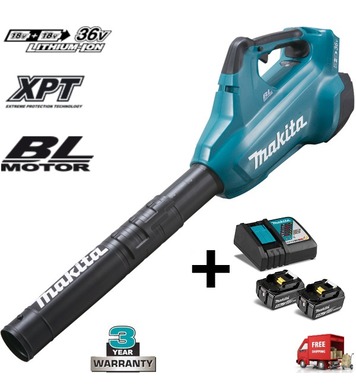   Makita DUB362Z + 197570-9 - 18+18V