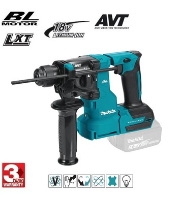   Makita DHR183Z - 18V Li-Ion, SDS-plu