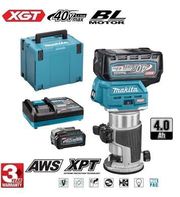   Makita XGT RT001GM210 - 40V/4.0Ah Li-