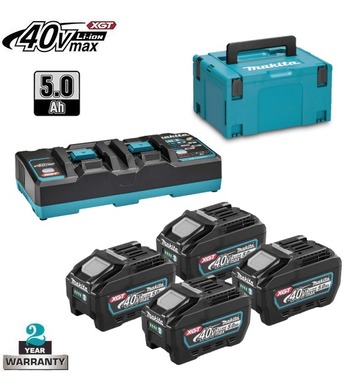   Makita XGT MAKPAC BL4050Fx4, DC40RB 19