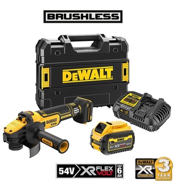   DeWalt DCG409VST1-QW XR - 125, 18V/