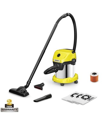 Прахосмукачка за сухо и мокро почистване Karcher WD 3 S V-15
