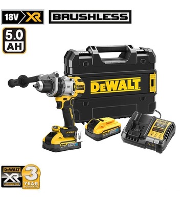    DeWalt XR DCD1007H2T-QW - 18V,